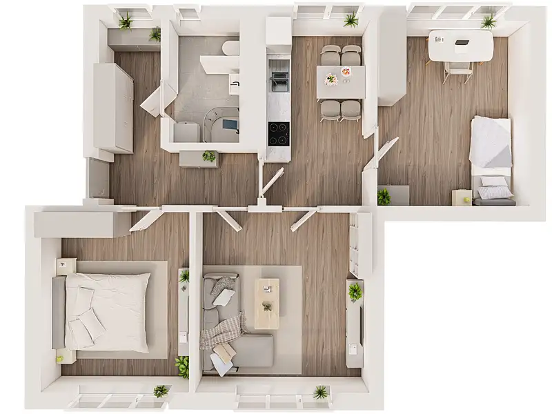 Prodej bytu 3+1 71 m², Opatovice nad Labem – náhled fotky 3