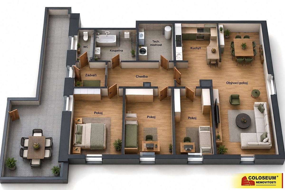 Prodej bytu 4+1 101 m² – fotografie 2