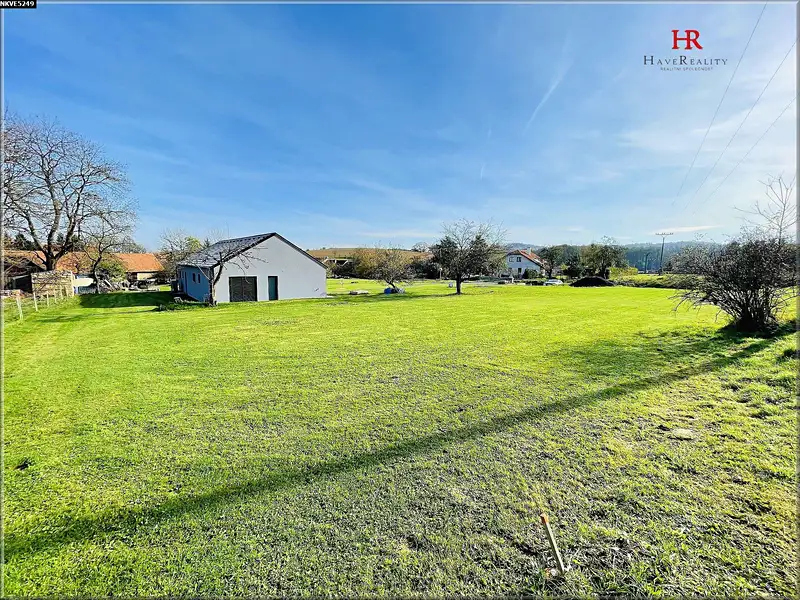 Prodej stavebního pozemku 1187 m², Bystřice – náhled fotky 2