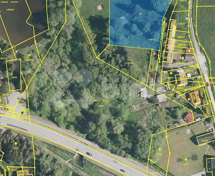 Prodej stavebního pozemku 3355 m², Horní Planá – náhled fotky 2