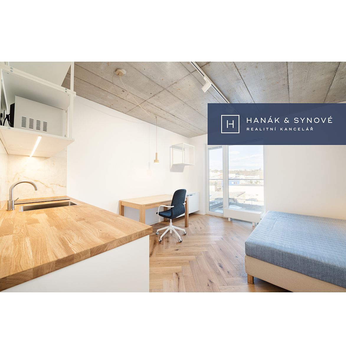 Pronájem bytu 1+kk 23 m²