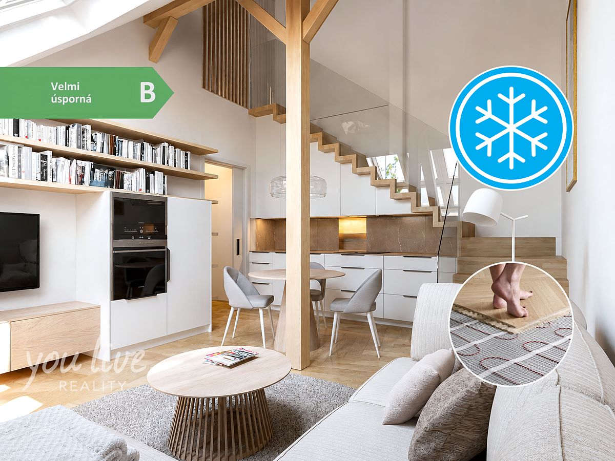 Prodej bytu 2+kk 57 m² (Mezonet)