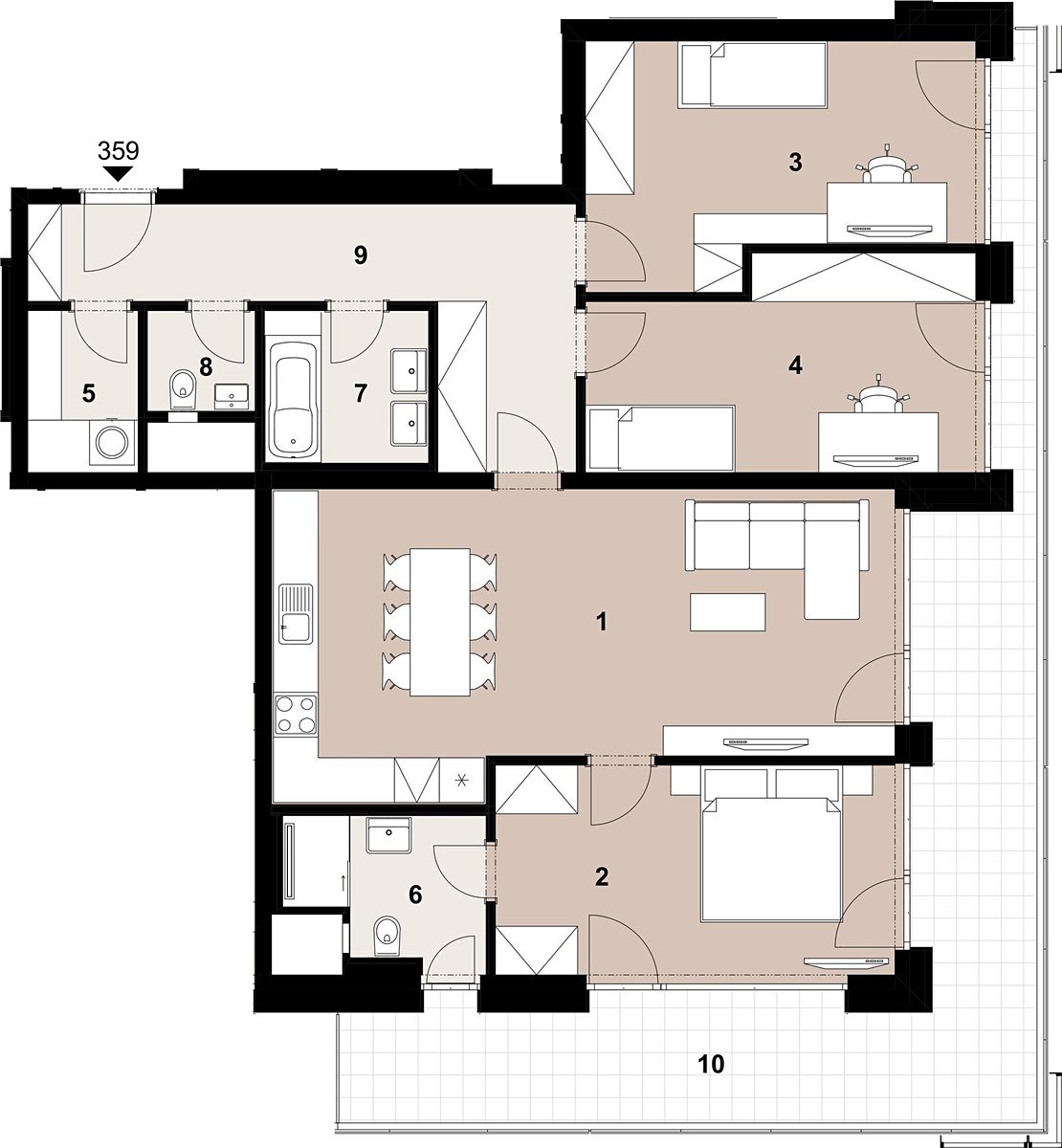 Prodej bytu 4+kk 105 m² – fotografie 2