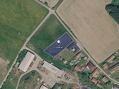 Prodej  stavebního pozemku 1 112 m²