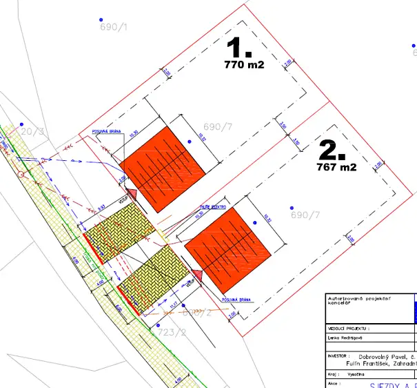 Prodej stavebního pozemku 989 m², Podmoky – náhled fotky 2