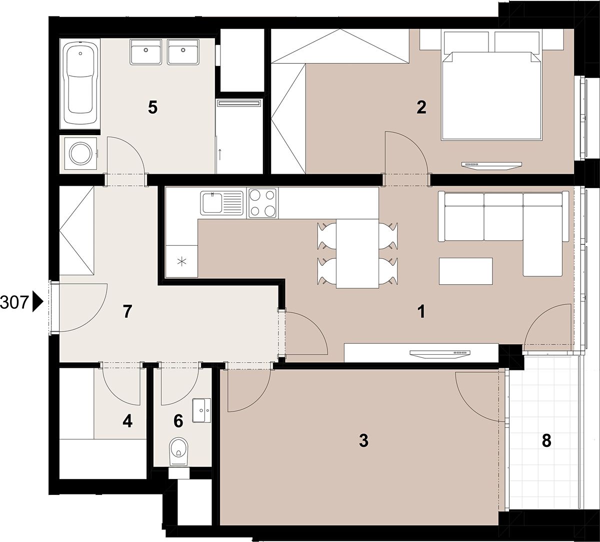 Prodej bytu 3+kk 76 m² – fotografie 2