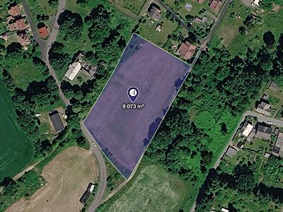 Prodej stavebního pozemku 9073 m²