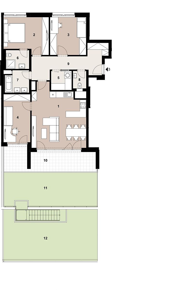 Prodej bytu 4+kk 99 m² – fotografie 2