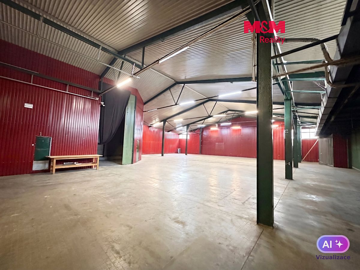 Pronájem skladového prostoru 1000 m²