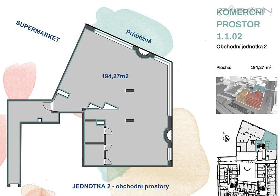 Pronájem obchodního prostoru 194 m² – fotografie 5