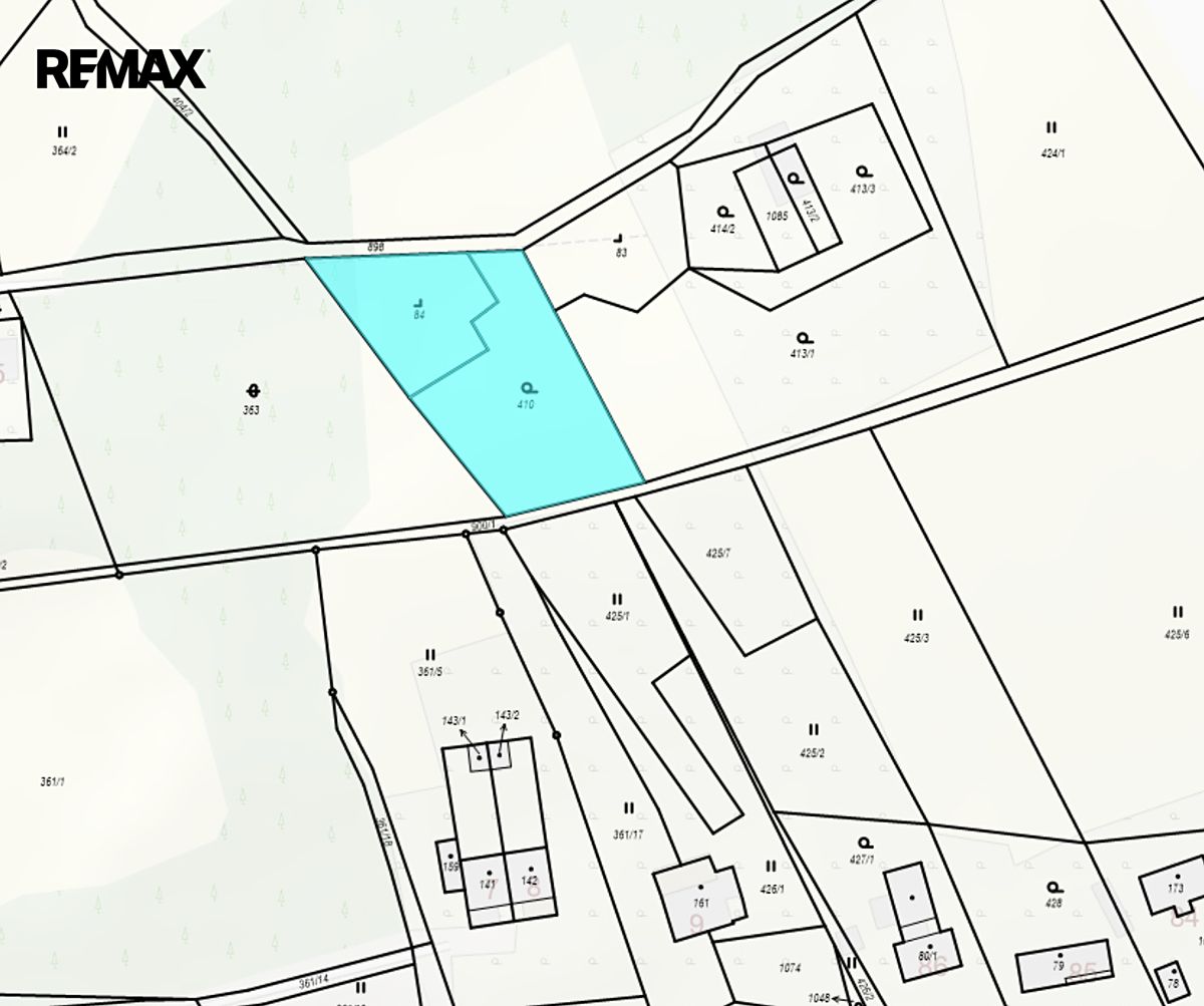 Prodej stavebního pozemku 1410 m² – fotografie 3