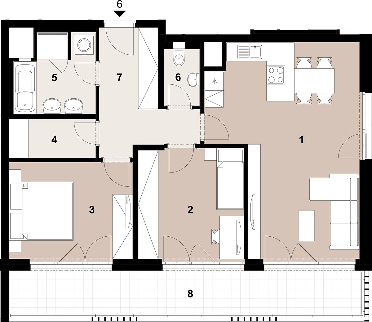 Prodej bytu 4+kk 93 m² – fotografie 2