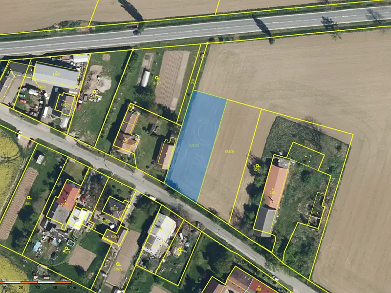 Prodej stavebního pozemku 1309 m², Lhota pod Libčany – náhled fotky 1
