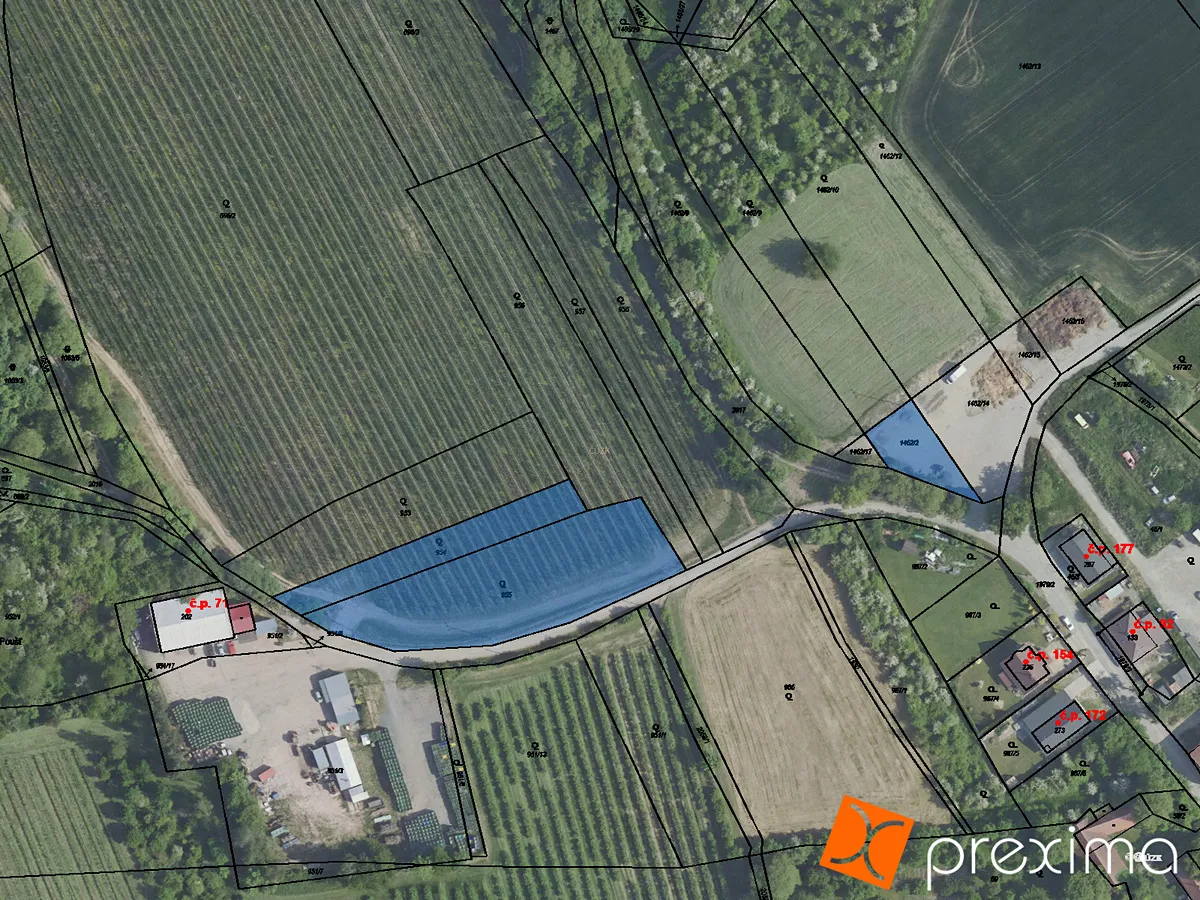 Prodej stavebního pozemku 4213 m²