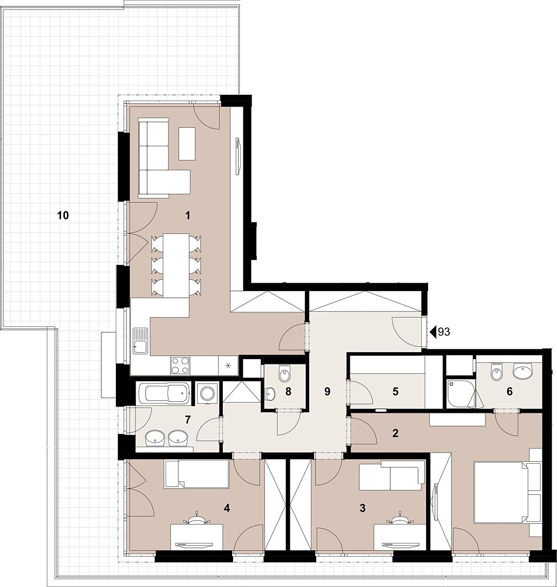 Prodej bytu 4+kk 105 m² – fotografie 2
