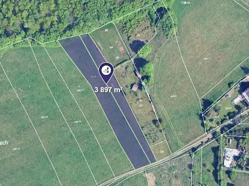 Prodej pole 3897 m², Habrůvka – náhled fotky 1