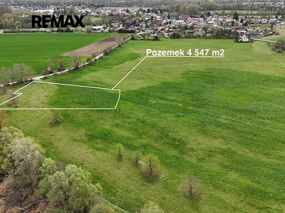 Prodej  pole 4 547 m²