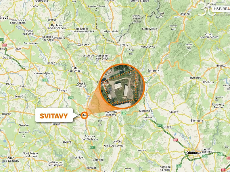 Prodej komerčního pozemku 5380 m², Svitavy – náhled fotky 3