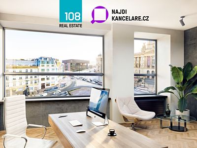 Pronájem kanceláře 326 m²
