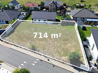 Prodej  stavebního pozemku 714 m²