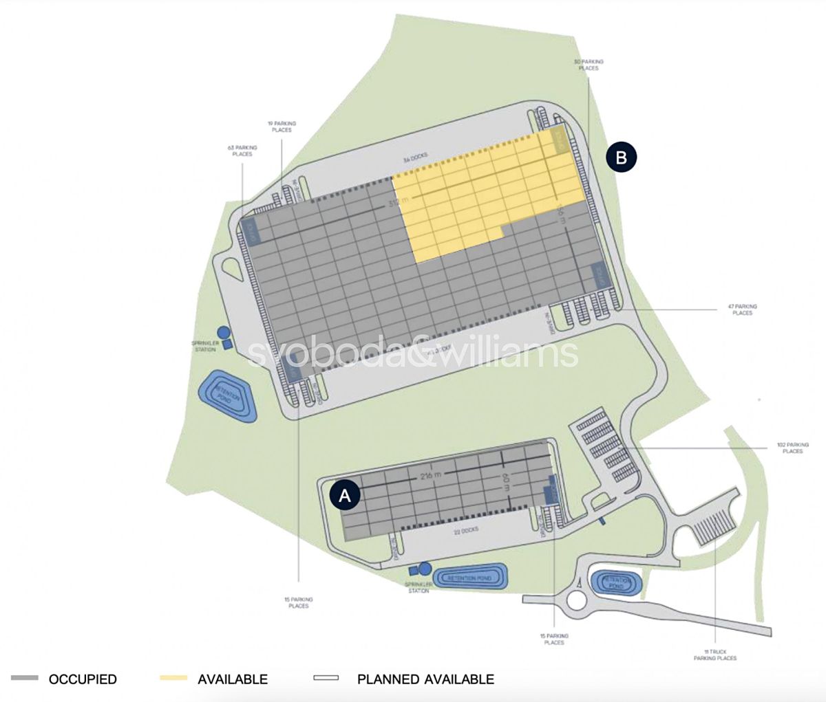 Pronájem skladového prostoru 12960 m² – fotografie 3