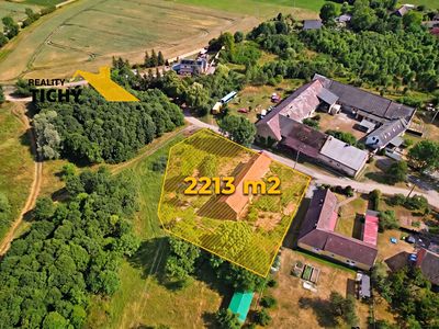 Prodej stavebního pozemku 2213 m²