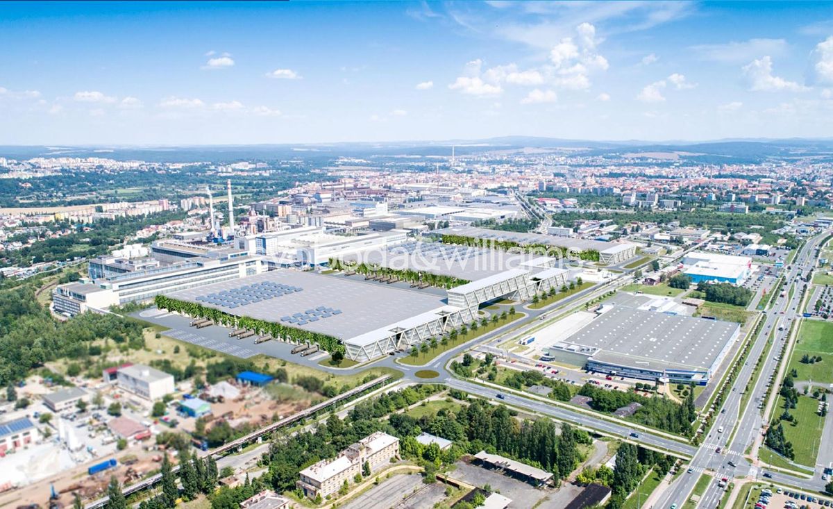 Pronájem výrobní haly, prostoru 24415 m²