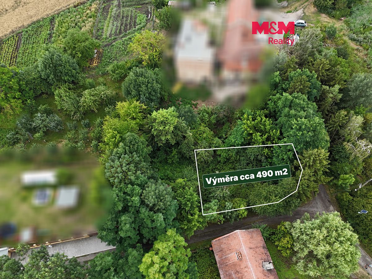 Prodej stavebního pozemku 490 m²