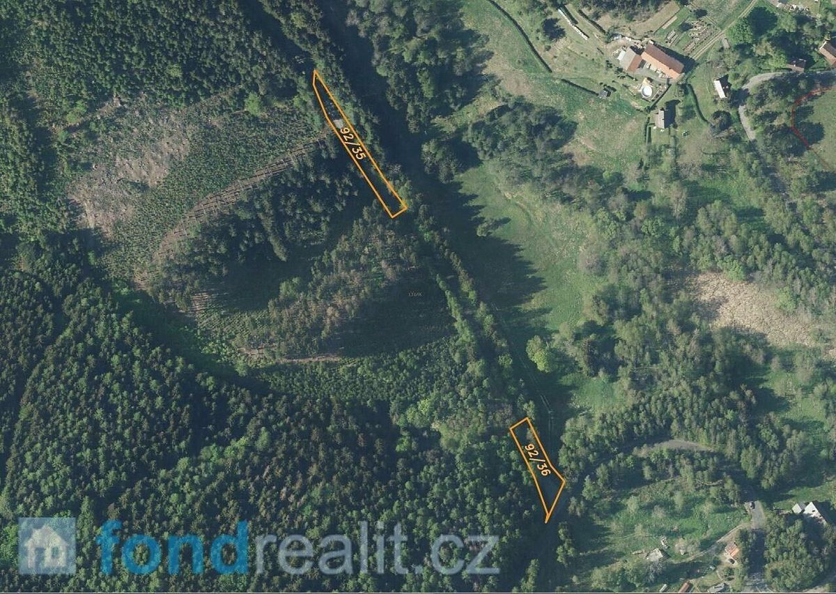 Prodej pozemku 1825 m²