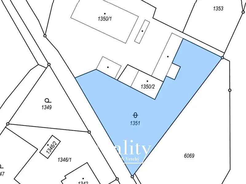Prodej stavebního pozemku 1328 m², Šanov – náhled fotky 2