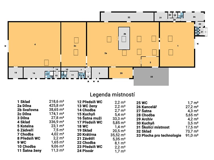 Комерційне приміщення на продаж, 1 650 м² (23 з 24)