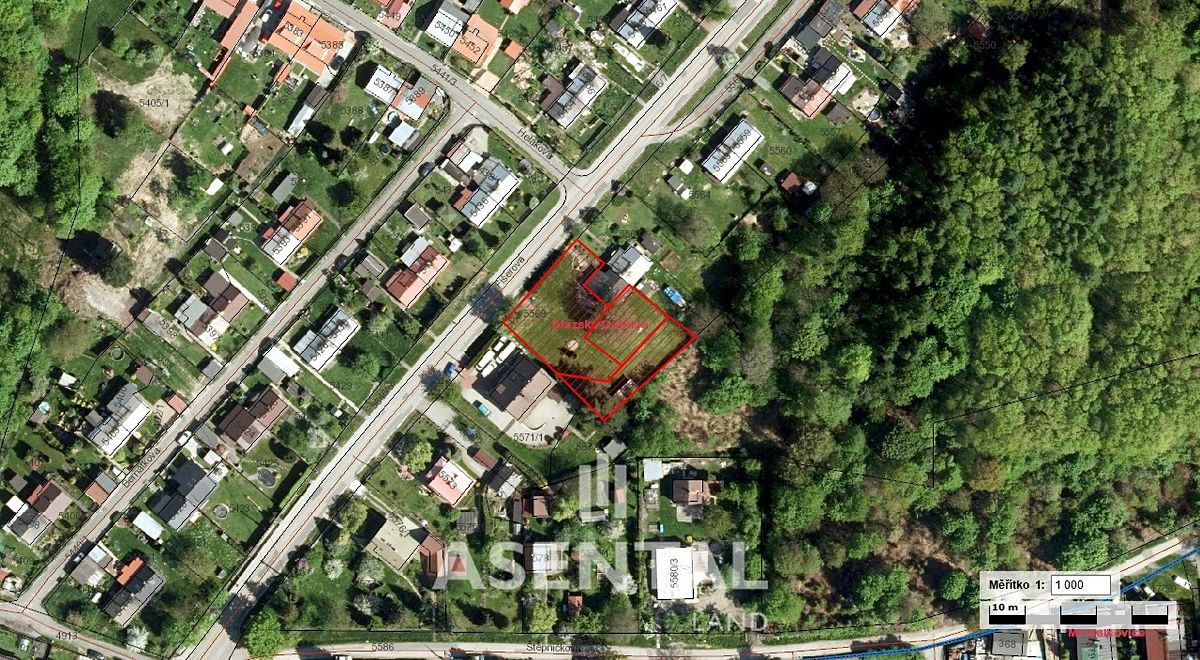 Prodej stavebního pozemku 1277 m² – fotografie 2
