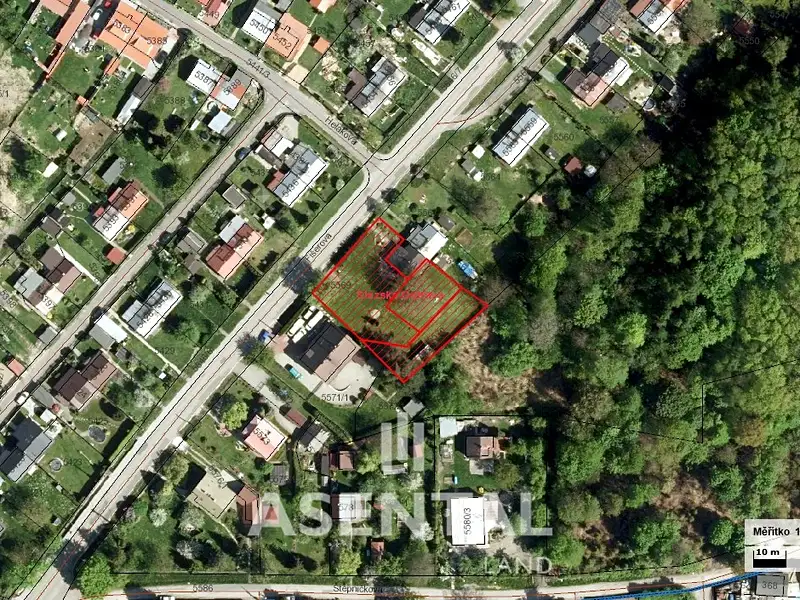 Prodej stavebního pozemku 1277 m², Ostrava – náhled fotky 2