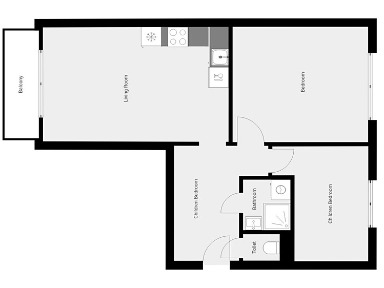 Wohnung 3+kk zum Kauf, 52 m² (25 von 25)