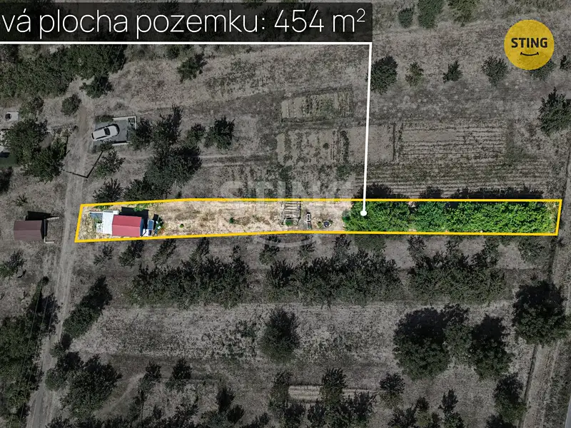 Prodej zahrady 454 m², Kunovice – náhled fotky 2