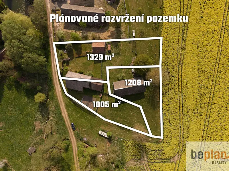 Prodej stavebního pozemku 1000 m², Sobotka – náhled fotky 3