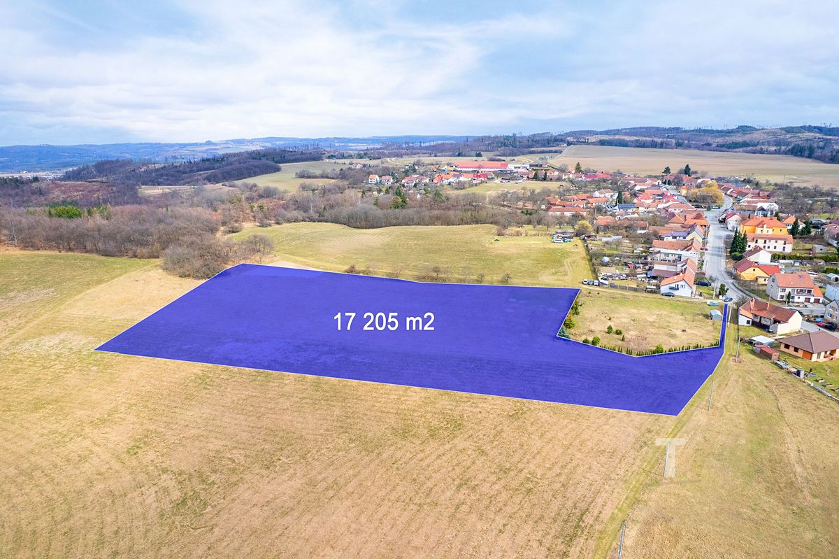 Prodej stavebního pozemku 17205 m² – fotografie 2