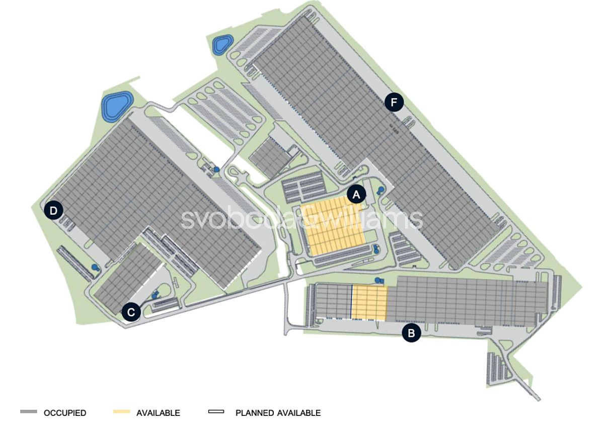 Pronájem výrobní haly, prostoru 13383 m² – fotografie 3