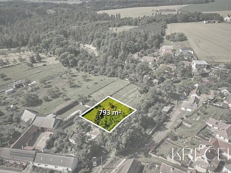 Prodej stavebního pozemku 793 m², Litovany – náhled fotky 2