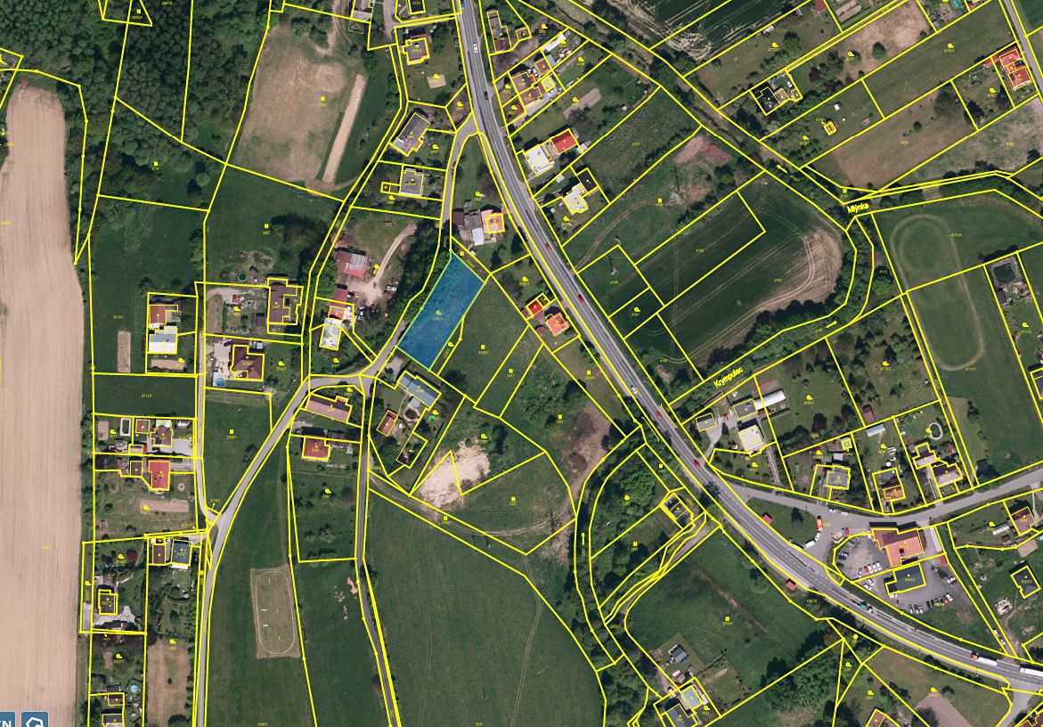 Prodej stavebního pozemku 1515 m² – fotografie 2