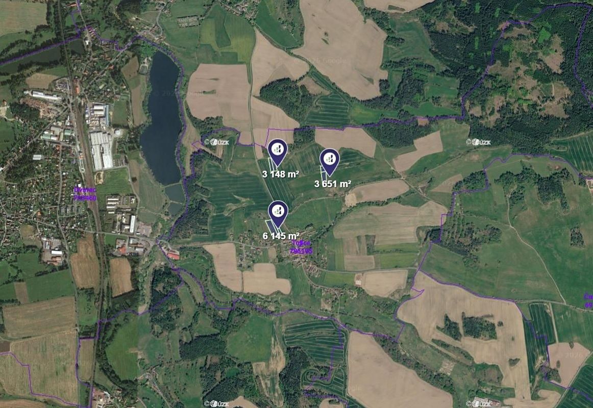 Prodej pole 12944 m² – fotografie 3