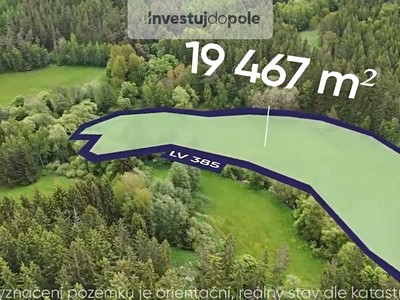 Prodej  stavebního pozemku 19 467 m²