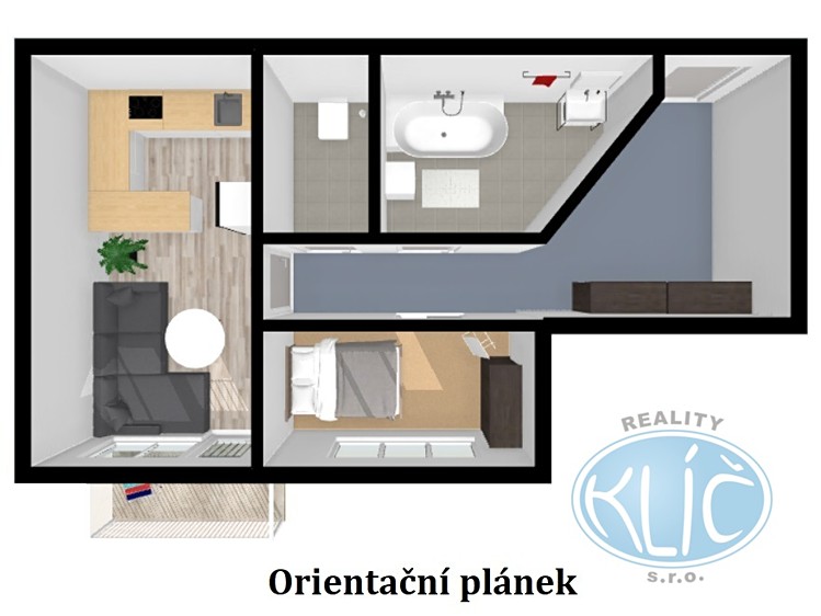 Wohnung 2+kk zur Miete, 43 m² (2 von 23)