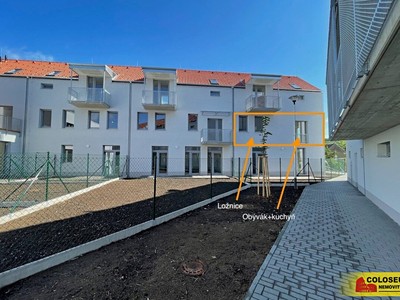Pronájem bytu 2+kk 48 m²
