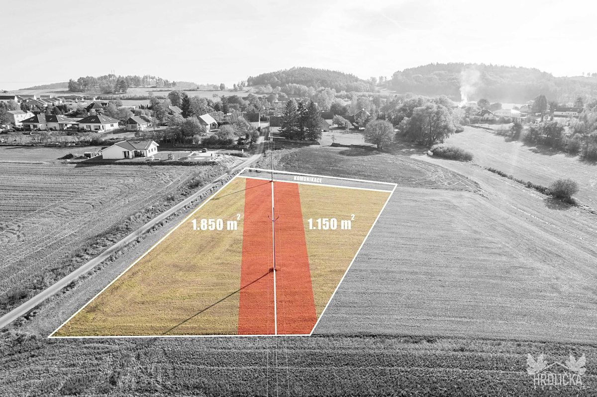 Prodej stavebního pozemku 1150 m², Radomyšl – fotka 1 z 3