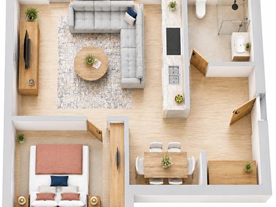Prodej bytu 2+kk 49 m²