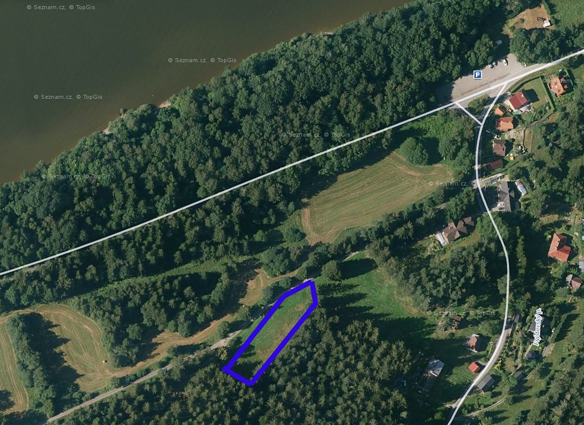 Prodej stavebního pozemku 2150 m² – fotografie 3