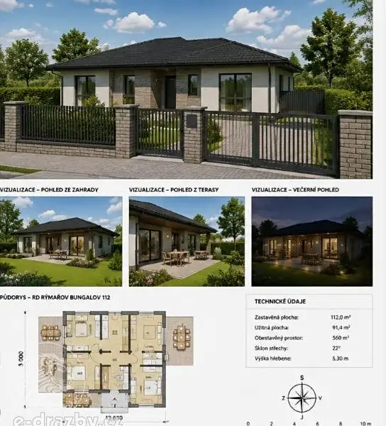 Prodej rodinného domu 91 m², pozemek 1000 m², Kozomín – náhled fotky 3