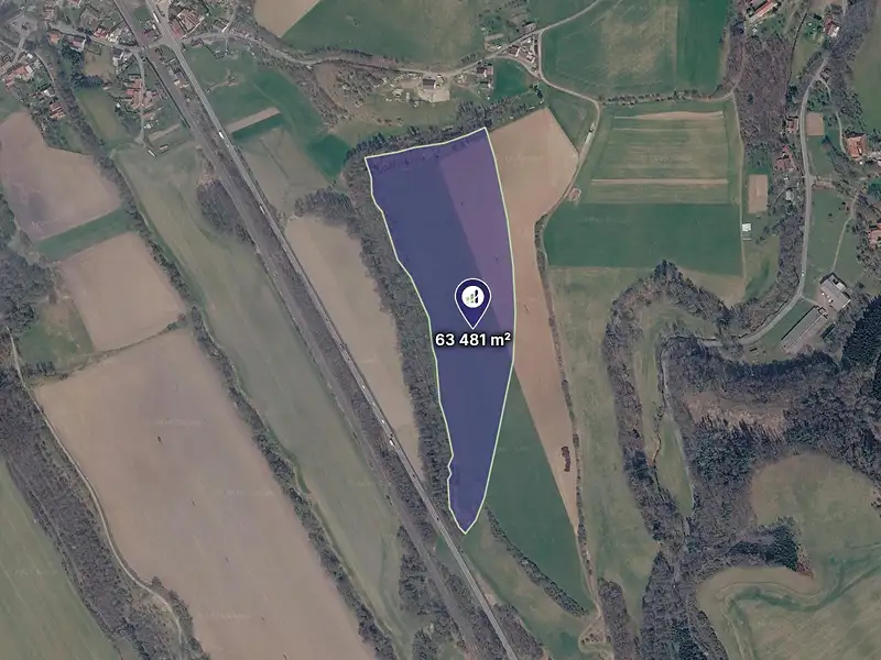 Prodej pole 63481 m², Skrchov – náhled fotky 1