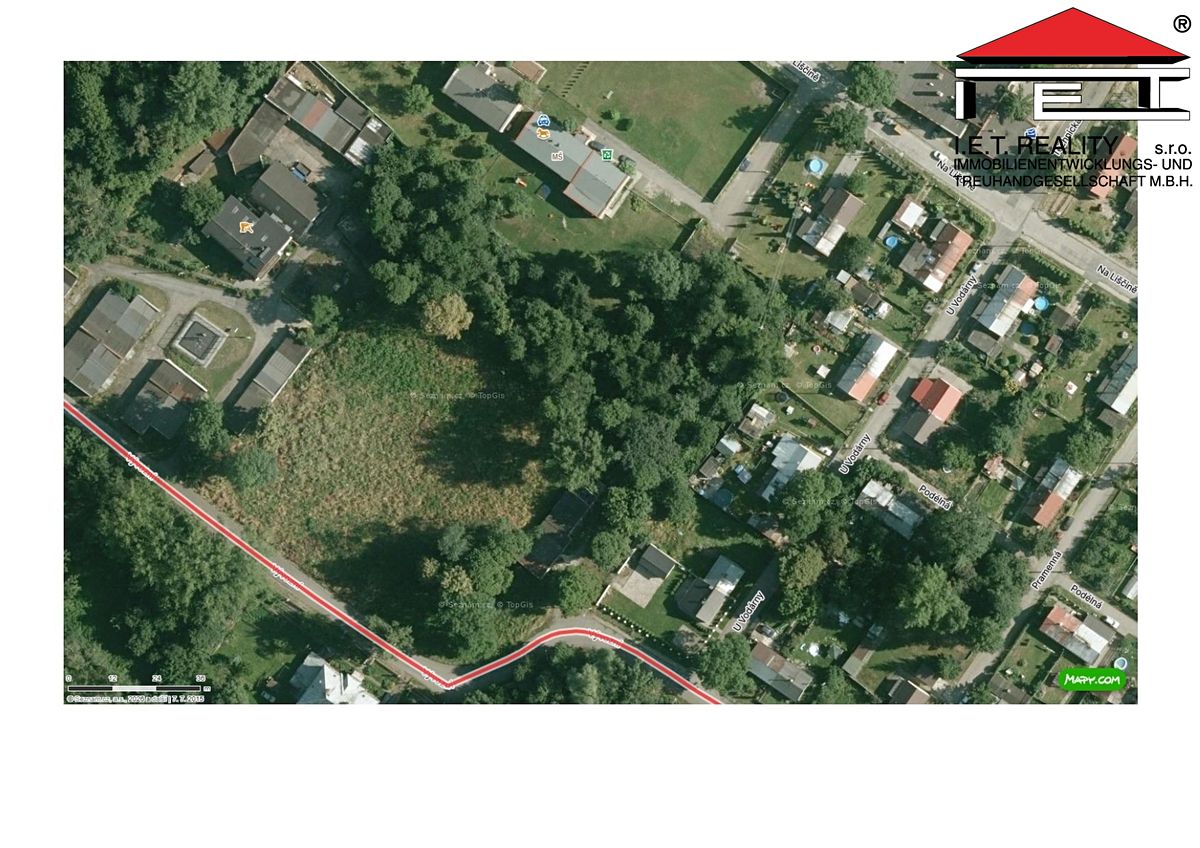 Prodej stavebního pozemku 5802 m² – fotografie 3